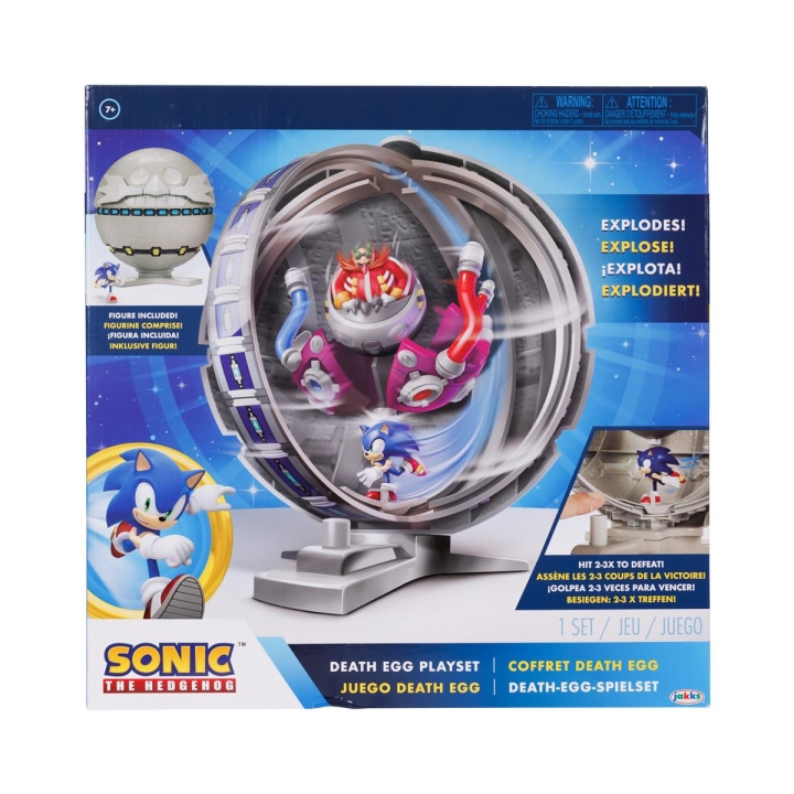 JAKKS Pacific Sonic the Hedgehog 2,5 tommers lekesett Death Egg Battle Set i gruppen LEKER, BARN OG BABY / Leker / Figurer & miniatyrer hos TP E-commerce Nordic AB (C81989)