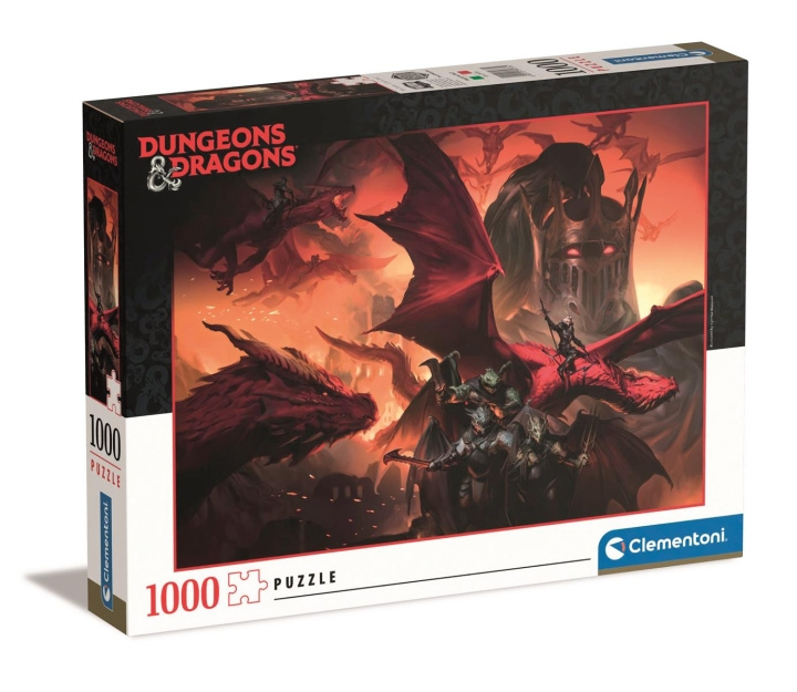 Clementoni 1000 stk. samling av høy kvalitet Dungeons & Dragons i gruppen LEKER, BARN OG BABY / Leker / Puslespill hos TP E-commerce Nordic AB (C81999)