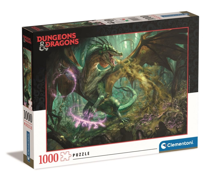 Clementoni 1000 stk. samling av høy kvalitet Dungeons & Dragons 3 i gruppen LEKER, BARN OG BABY / Leker / Puslespill hos TP E-commerce Nordic AB (C82001)