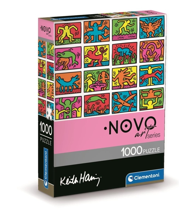 Clementoni 1000 stk CB Collection Keith Haring 2 av høy kvalitet i gruppen LEKER, BARN OG BABY / Leker / Puslespill hos TP E-commerce Nordic AB (C82007)