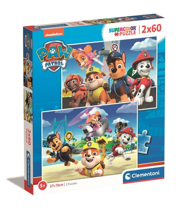 Clementoni 2x60 brikker Puslespill Kids Special Collection Paw Patrol i gruppen LEKER, BARN OG BABY / Leker / Barnas puslespill hos TP E-commerce Nordic AB (C82018)