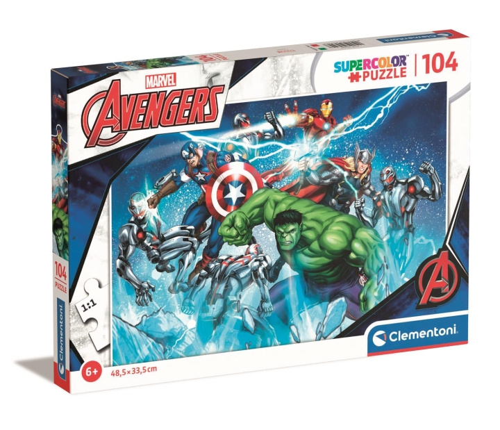 Clementoni 104 biter puslespill Kids Avengers (MCU) i gruppen LEKER, BARN OG BABY / Leker / Puslespill hos TP E-commerce Nordic AB (C82022)