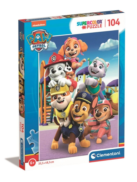 Clementoni 104 brikker Puslespill Kids Paw Patrol 2 i gruppen LEKER, BARN OG BABY / Leker / Puslespill hos TP E-commerce Nordic AB (C82023)