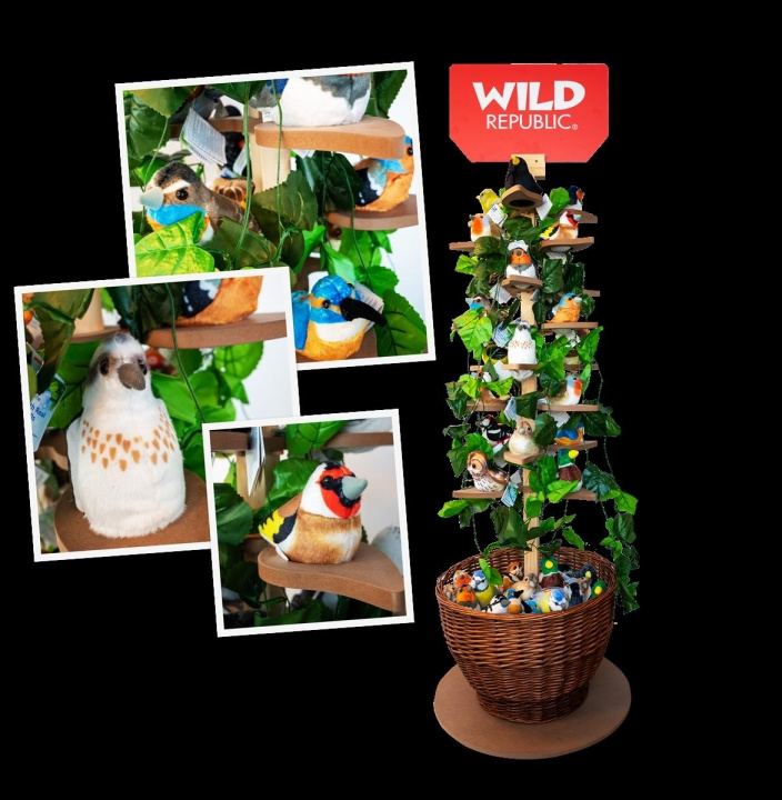 Wild Republic Display Woodhang Birds med lyd i gruppen SPORT, FRITID & HOBBY / Morsomme produkter / Morsomme produkter hos TP E-commerce Nordic AB (C82034)