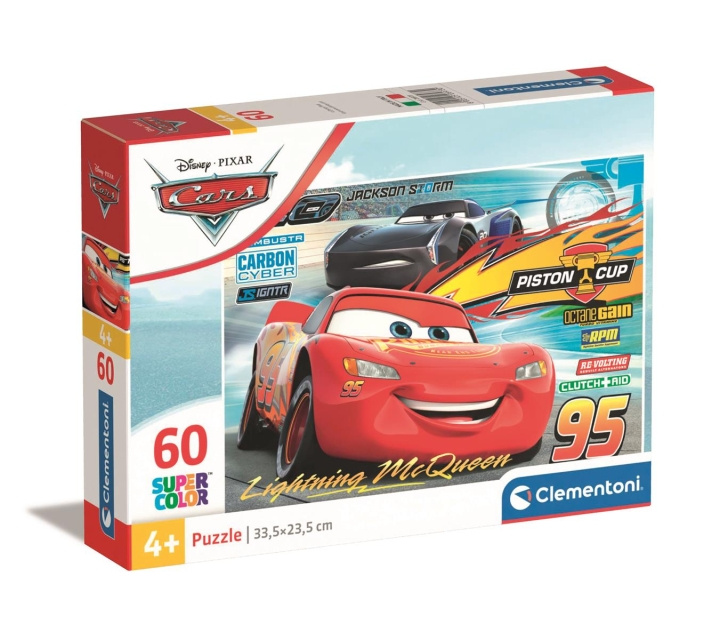 Clementoni 60 brikker Puslespill Kids Cars 3 i gruppen LEKER, BARN OG BABY / Leker / Barnas puslespill hos TP E-commerce Nordic AB (C82058)