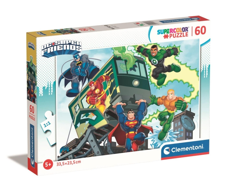 Clementoni 60 brikker Puslespill Kids DC Comics i gruppen LEKER, BARN OG BABY / Leker / Puslespill hos TP E-commerce Nordic AB (C82061)