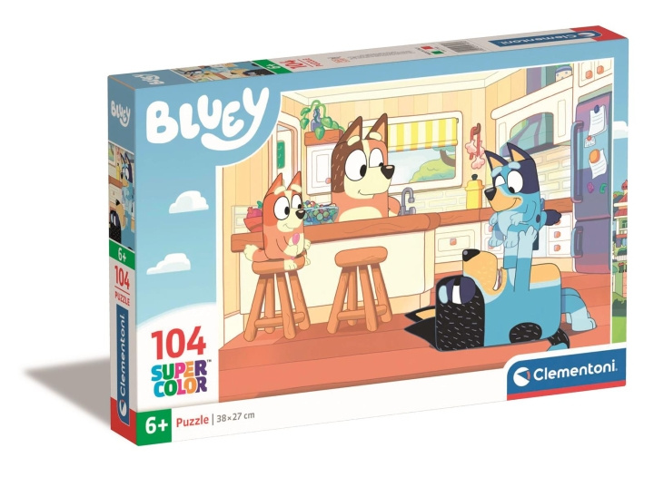 Clementoni 104 stk Puslespill Bluey i gruppen LEKER, BARN OG BABY / Leker / Puslespill hos TP E-commerce Nordic AB (C82078)