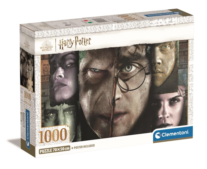 Clementoni 1000 stk CB høy kvalitet samling Harry Potter ansikt i gruppen LEKER, BARN OG BABY / Leker / Puslespill hos TP E-commerce Nordic AB (C82096)