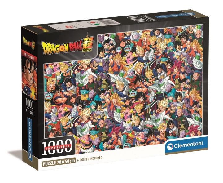 Clementoni 1000 stk CB Impossible Dragon Ball i gruppen SPORT, FRITID & HOBBY / Hobby / Puslespill hos TP E-commerce Nordic AB (C82098)