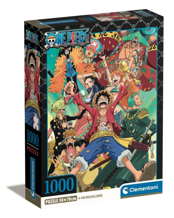 Clementoni 1000 stk CB Collection One Piece 2 av høy kvalitet i gruppen LEKER, BARN OG BABY / Leker / Barnas puslespill hos TP E-commerce Nordic AB (C82100)