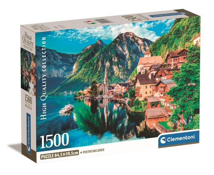 Clementoni 1500 stk CB Collection Hallstatt av høy kvalitet i gruppen SPORT, FRITID & HOBBY / Hobby / Puslespill hos TP E-commerce Nordic AB (C82133)