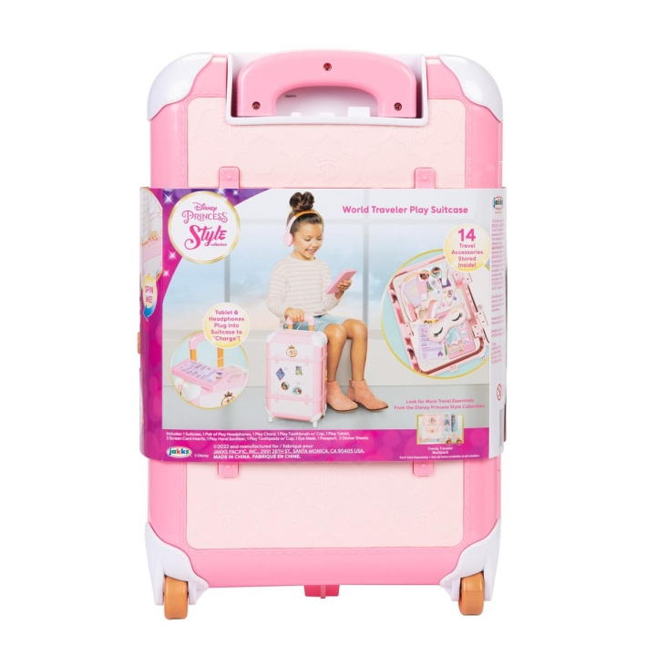 JAKKS Pacific Disney Princess Style Collection Deluxe lekekoffert i gruppen LEKER, BARN OG BABY / Reise / Barnevesker / Kofferter hos TP E-commerce Nordic AB (C82160)