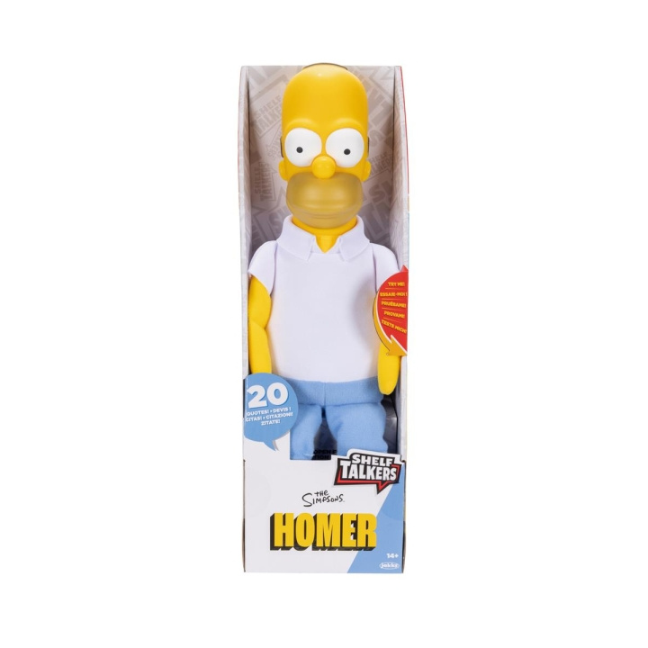 JAKKS Pacific Hyllepratere The Simpsons Homer i gruppen SPORT, FRITID & HOBBY / Morsomme produkter / Morsomme produkter hos TP E-commerce Nordic AB (C82200)