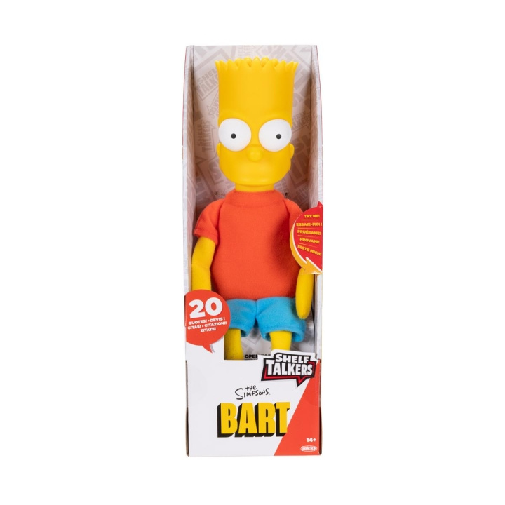 JAKKS Pacific Hyllepratere The Simpsons Bart i gruppen SPORT, FRITID & HOBBY / Morsomme produkter / Morsomme produkter hos TP E-commerce Nordic AB (C82201)