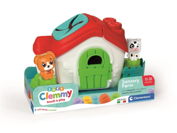 Clementoni Soft Clemmy Sensorial Farm i gruppen LEKER, BARN OG BABY / Babyleker (0-3 år) / Aktivitetsleker hos TP E-commerce Nordic AB (C82206)