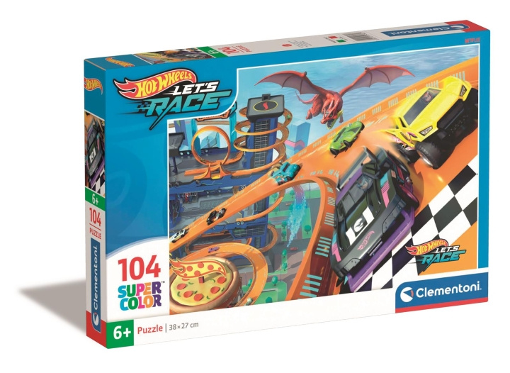 Clementoni 104 stk Puslespill barn Hotwheels i gruppen LEKER, BARN OG BABY / Leker / Puslespill hos TP E-commerce Nordic AB (C82216)