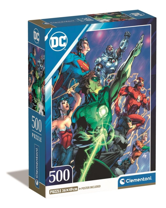 Clementoni 500 stk CB høykvalitets samling DC Comics (2) i gruppen LEKER, BARN OG BABY / Leker / Puslespill hos TP E-commerce Nordic AB (C82219)