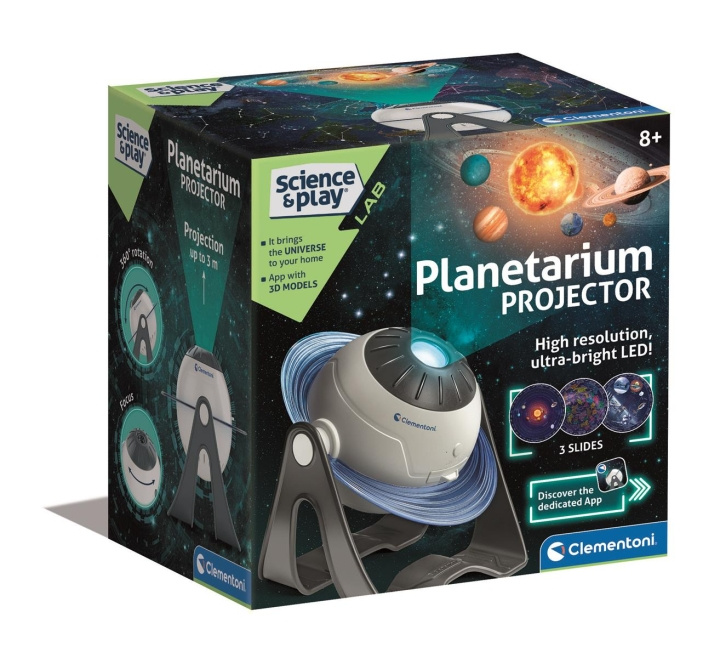 Clementoni Planetarium-projektor i gruppen LEKER, BARN OG BABY / Barnerom / Belysning / Bordlamper hos TP E-commerce Nordic AB (C82223)