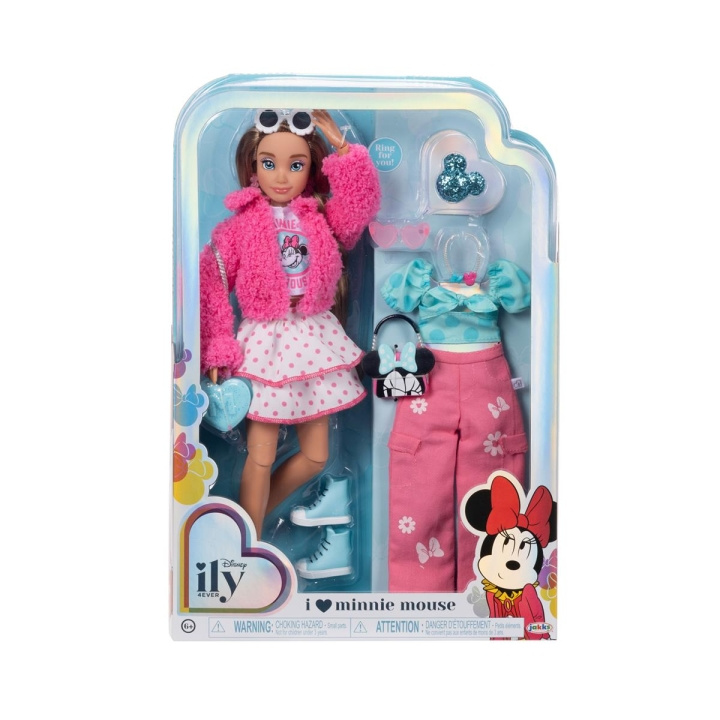 JAKKS Pacific Disney ily 4EVER Fashion Doll med ekstra mote inspirert av Minnie i gruppen LEKER, BARN OG BABY / Leker / Dukker & tilbehør hos TP E-commerce Nordic AB (C82237)