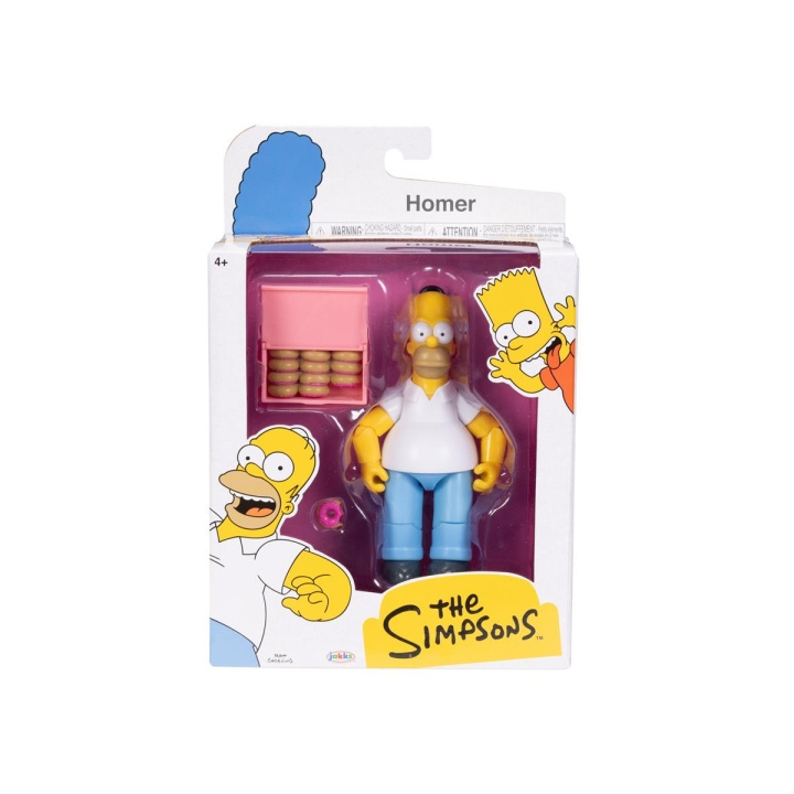 JAKKS Pacific The Simpsons 5 tommers figur Homer i gruppen LEKER, BARN OG BABY / Leker / Figurer, miniatyrer og tilbehør hos TP E-commerce Nordic AB (C82243)