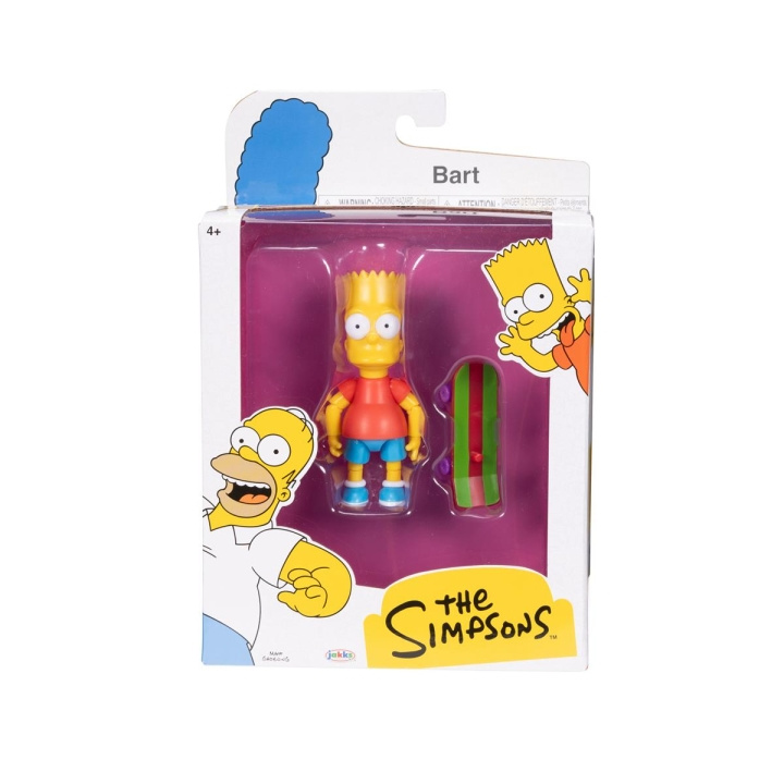 JAKKS Pacific The Simpsons 5 tommers figur Bart i gruppen LEKER, BARN OG BABY / Leker / Figurer, miniatyrer og tilbehør hos TP E-commerce Nordic AB (C82244)