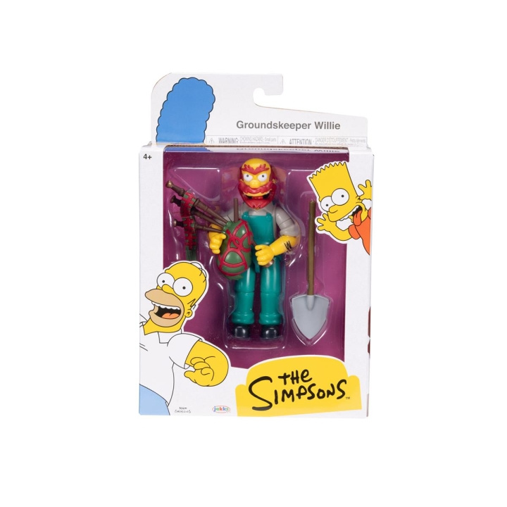 JAKKS Pacific The Simpsons 5 tommers figur Groundskeeper Willie i gruppen LEKER, BARN OG BABY / Leker / Figurer, miniatyrer og tilbehør hos TP E-commerce Nordic AB (C82245)