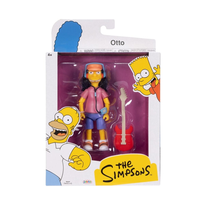 JAKKS Pacific The Simpsons 5 tommers figur Otto i gruppen LEKER, BARN OG BABY / Leker / Figurer, miniatyrer og tilbehør hos TP E-commerce Nordic AB (C82246)