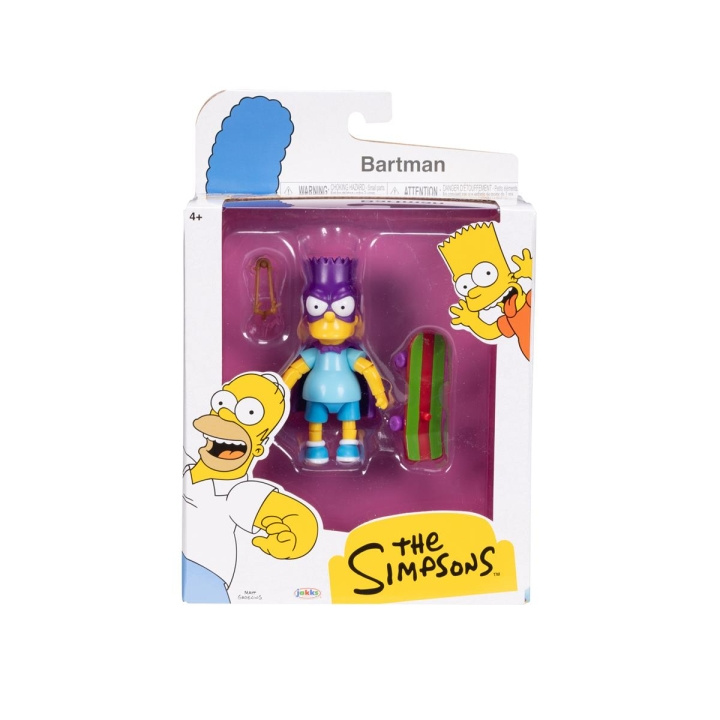 JAKKS Pacific The Simpsons 5 tommers figur Bartman i gruppen LEKER, BARN OG BABY / Leker / Figurer, miniatyrer og tilbehør hos TP E-commerce Nordic AB (C82247)