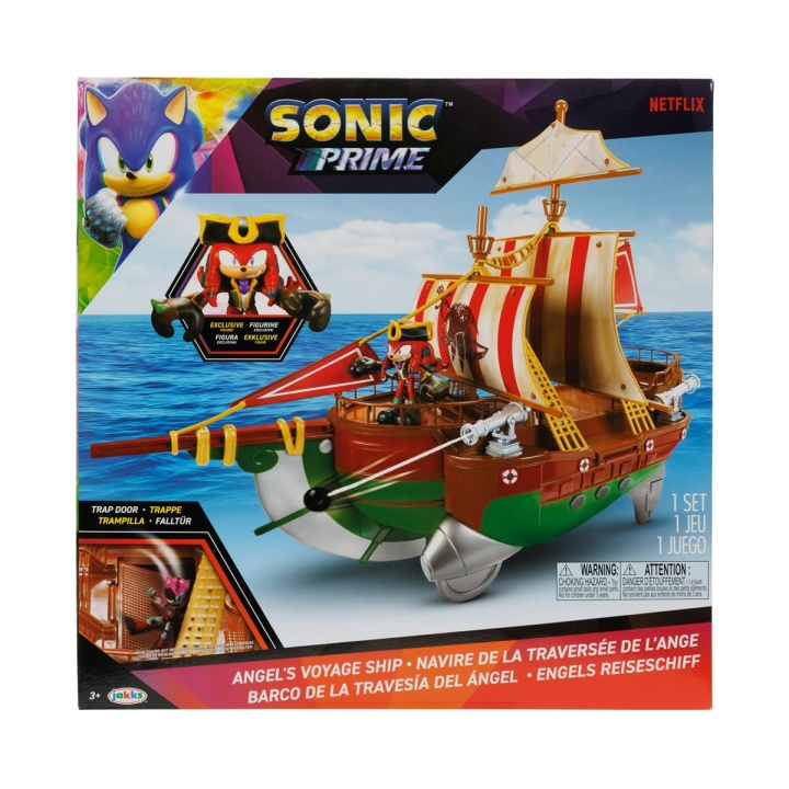 JAKKS Pacific Sonic Prime 2,5 tommers lekesett Piratskip i gruppen LEKER, BARN OG BABY / Leker / Figurer & miniatyrer hos TP E-commerce Nordic AB (C82288)