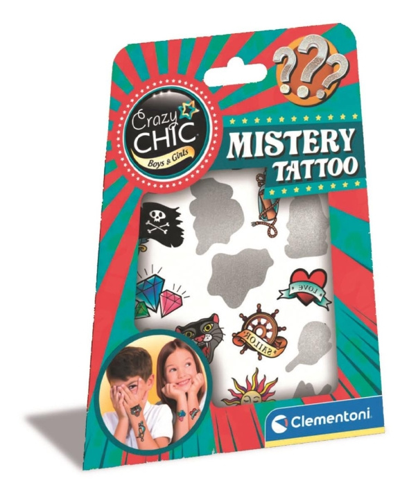 Clementoni Crazy Chic Reveal Tattoo i gruppen LEKER, BARN OG BABY / Leker / Håndtverk hos TP E-commerce Nordic AB (C82307)