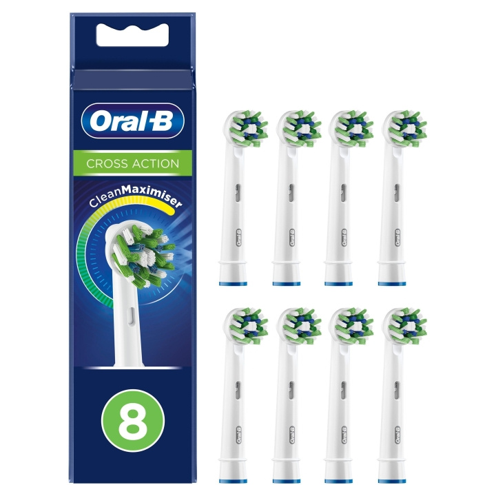 Oral B CrossAction 8CT i gruppen HELSE OG SKJØNNHET / Munnpleie / Elektriske tannbørster tilbehør hos TP E-commerce Nordic AB (C82432)