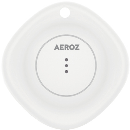 AEROZ TAG-1000 White - Nøkkelfinner for bruk med iPhone - Fungerer med Apples Find My-app i gruppen SMARTTELEFON & NETTBRETT / Annet tilbehør / Annet hos TP E-commerce Nordic AB (C82442)