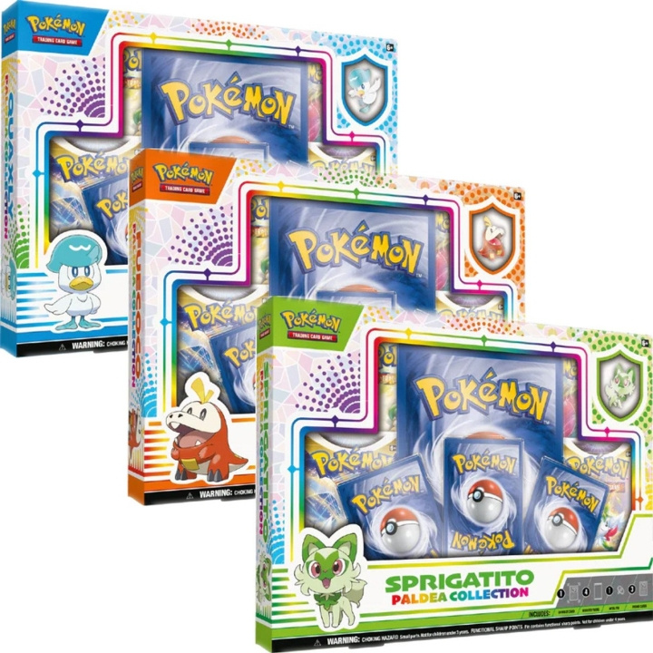 Pokémon Poke Box Preview Paldea Coll assortert (POK85211) i gruppen LEKER, BARN OG BABY / Leker / Leksaker hos TP E-commerce Nordic AB (C82445)