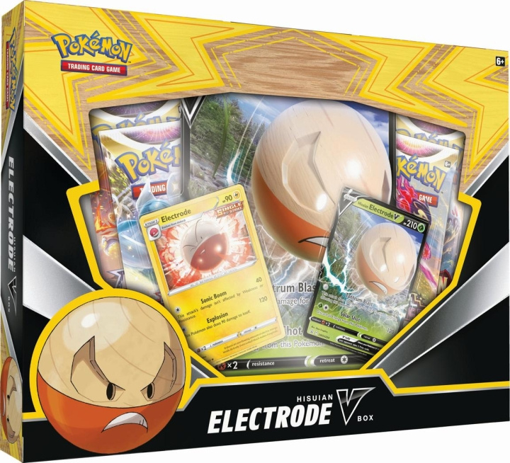 Pokémon Poke Box V Hisuian Electrode (POK85121) i gruppen LEKER, BARN OG BABY / Leker / Leksaker hos TP E-commerce Nordic AB (C82446)