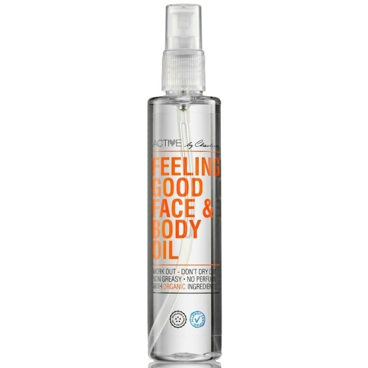 Active by Charlotte Feeling Good Face & Body Oil 150 ml i gruppen HELSE OG SKJØNNHET / Hudpleie / Kroppspleie / Kroppsolje hos TP E-commerce Nordic AB (C82458)