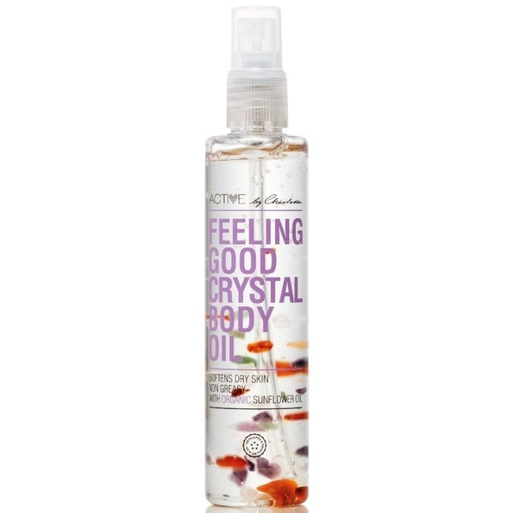 Active by Charlotte Feeling Good Crystal Body Oil 150 ml i gruppen HELSE OG SKJØNNHET / Hudpleie / Kroppspleie / Kroppsolje hos TP E-commerce Nordic AB (C82467)