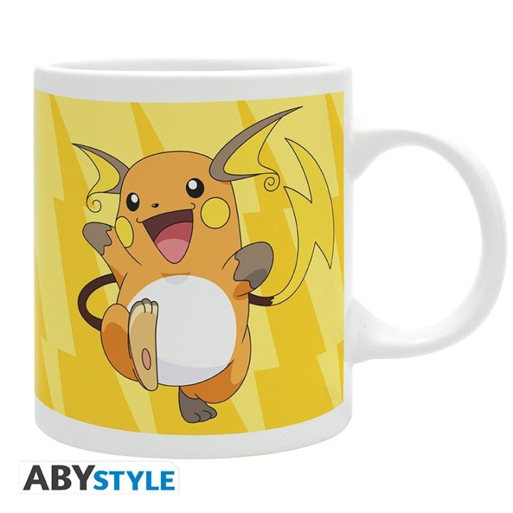 Abysse POKEMON - Krus - 320 ml - Pikachu Evolve i gruppen SPORT, FRITID & HOBBY / Morsomme produkter / Kopper hos TP E-commerce Nordic AB (C82503)