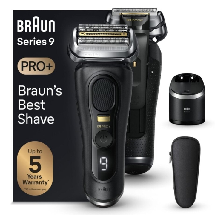 Braun Barbermaskin Series 9 9560cc w&d i gruppen HELSE OG SKJØNNHET / Hår & styling / Barbering og trimming / Barbermaskiner hos TP E-commerce Nordic AB (C82524)