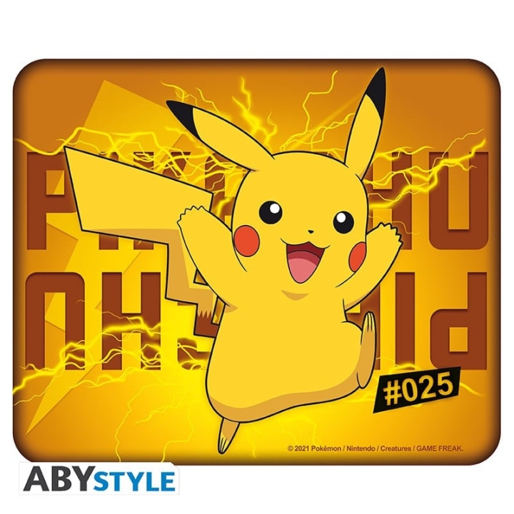 Abysse POKEMON - Fleksibel musematte - Pikachu i gruppen Datautstyr / GAMING / Musematter hos TP E-commerce Nordic AB (C82528)