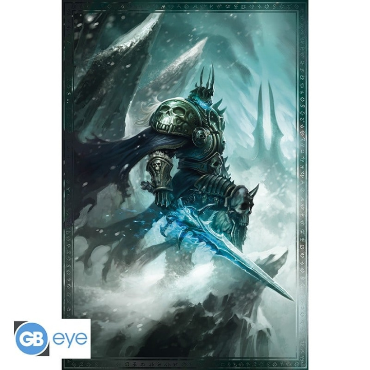 Abysse WORLD OF WARCRAFT - Plakat Maxi 91,5x61 - Lich King i gruppen SPORT, FRITID & HOBBY / Morsomme produkter / Morsomme produkter hos TP E-commerce Nordic AB (C82538)