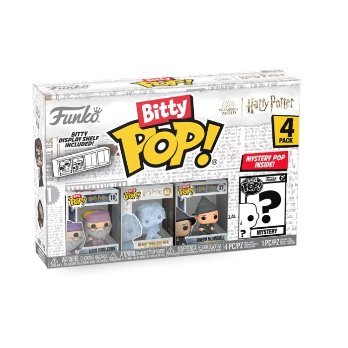 Funko Pop! - Bitty POP 4PK Harry Potter - Serie 3 (71317) i gruppen LEKER, BARN OG BABY / Leker / Figurer & miniatyrer hos TP E-commerce Nordic AB (C82561)