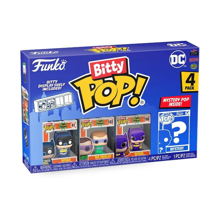 Funko Pop! - Bitty POP 4PK DC - Serie 4 (71314) i gruppen LEKER, BARN OG BABY / Leker / Figurer & miniatyrer hos TP E-commerce Nordic AB (C82562)