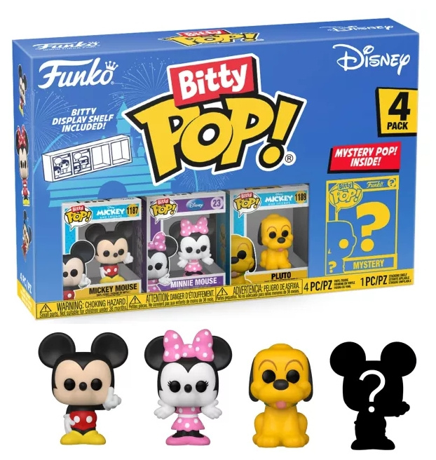 Funko Pop! - Bitty POP 4PK Disney Mikke (71319) i gruppen LEKER, BARN OG BABY / Leker / Figurer & miniatyrer hos TP E-commerce Nordic AB (C82564)