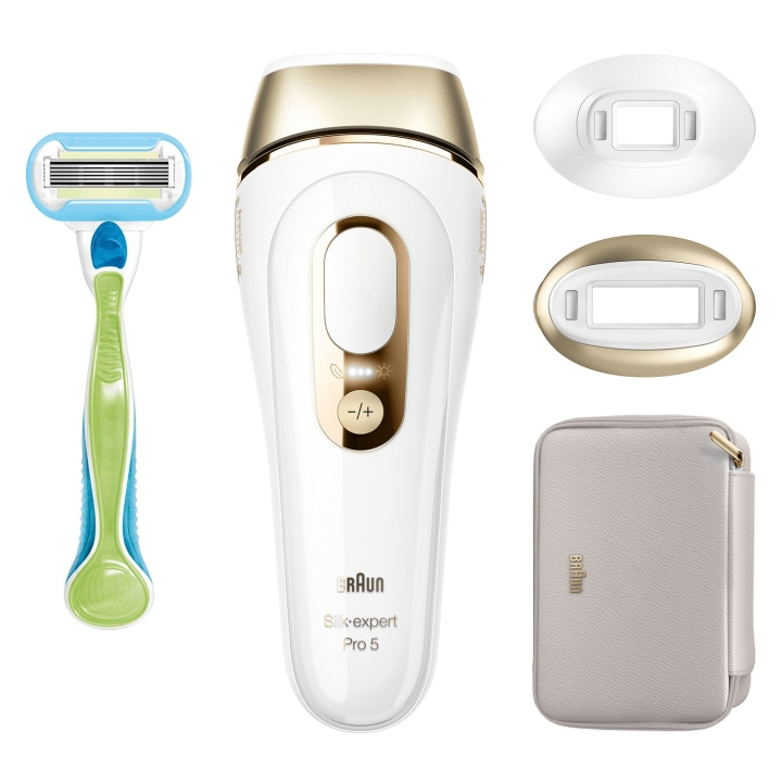 Braun PL5152 IPL hvit og gull i gruppen HELSE OG SKJØNNHET / Hår & styling / Hårfjerning / IPL og laser hos TP E-commerce Nordic AB (C82624)