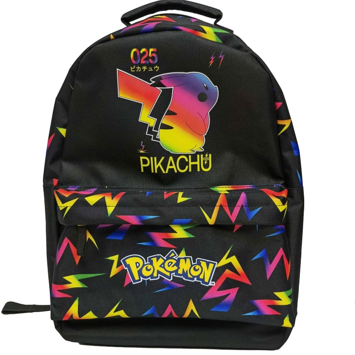 Pokémon Neon - Stor ryggsekk (15 L) (1615090-23MPOK204BOR) i gruppen LEKER, BARN OG BABY / Reise / Barnevesker / Ryggsekker hos TP E-commerce Nordic AB (C82643)