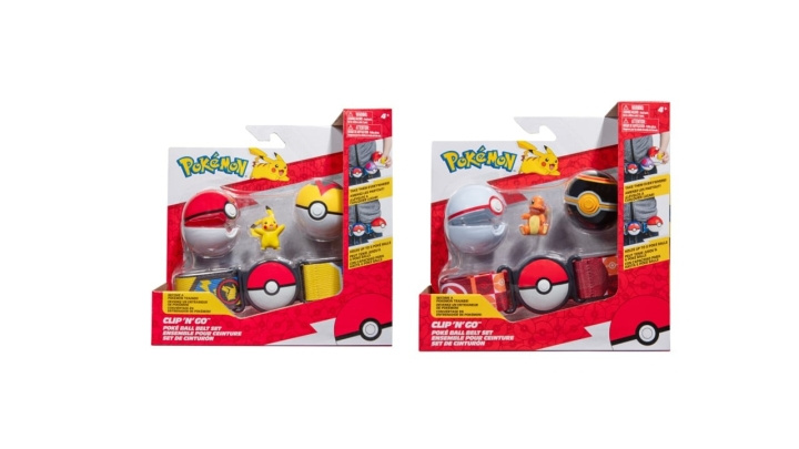 Pokémon POKEMON CLIP N GO BELTESETT ASS (95283-14) i gruppen LEKER, BARN OG BABY / Leker / Figurer, miniatyrer og tilbehør hos TP E-commerce Nordic AB (C82651)