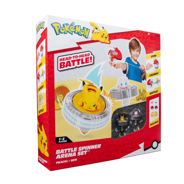 Pokémon Pokémon - Battle Spinner 2stk (PKW4403) i gruppen LEKER, BARN OG BABY / Leker / Actionspill hos TP E-commerce Nordic AB (C82662)