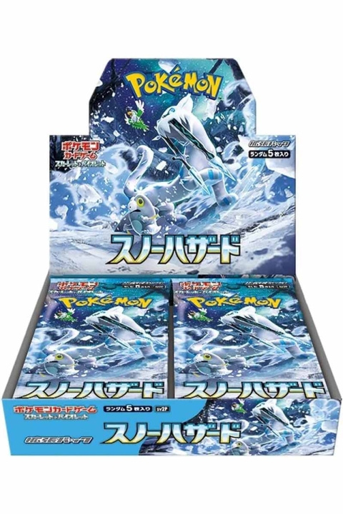 Pokémon Scarlet & Violet: Snow Hazard Expansion Pack i gruppen LEKER, BARN OG BABY / Leker / Leksaker hos TP E-commerce Nordic AB (C82688)