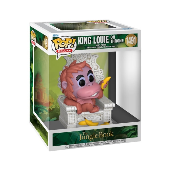 Funko Pop! - Deluxe Jungelboken - Kong Louie på tronen (80785) i gruppen LEKER, BARN OG BABY / Leker / Figurer & miniatyrer hos TP E-commerce Nordic AB (C82722)