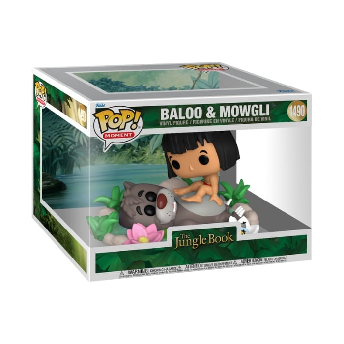 Funko Pop! - Moment Jungelboken - Baloo & Mowgli (80789) i gruppen LEKER, BARN OG BABY / Leker / Figurer & miniatyrer hos TP E-commerce Nordic AB (C82724)